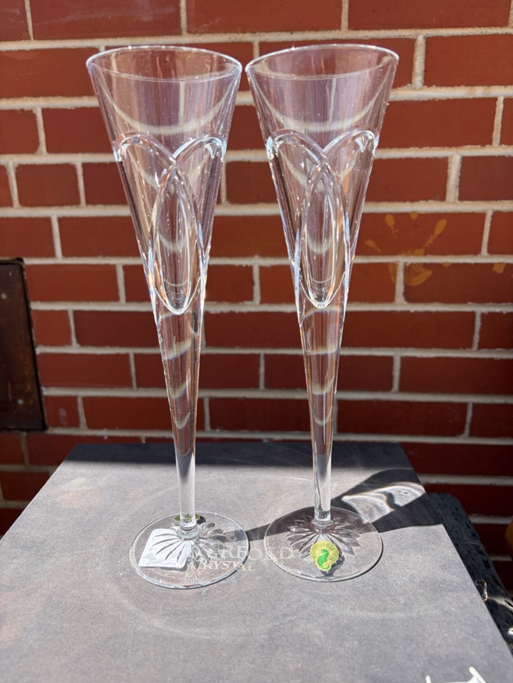 WISHES LOVE & ROMANCE TOASTING FLUTE, 4.5OZ, SET OF 2 WEDDING